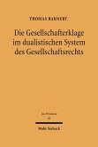 Die Gesellschafterklage im dualistischen System des Gesellschaftsrechts (eBook, PDF)