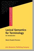 Lexical Semantics for Terminology (eBook, PDF)