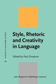 Style, Rhetoric and Creativity in Language (eBook, PDF)