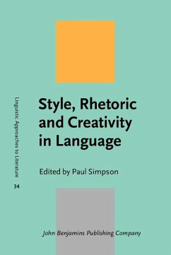 Cover Style, Rhetoric and Creativity in Language (eBook, PDF)