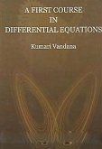 First Course In Differential Equations (eBook, ePUB)