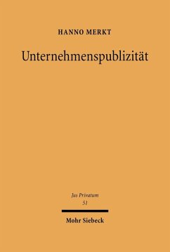 Unternehmenspublizität (eBook, PDF) - Merkt, Hanno