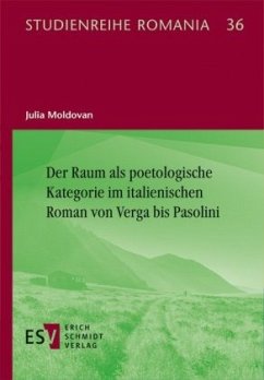 Der Raum als poetologische Kategorie im italienischen Roman von Verga bis Pasolini - Moldovan, Julia