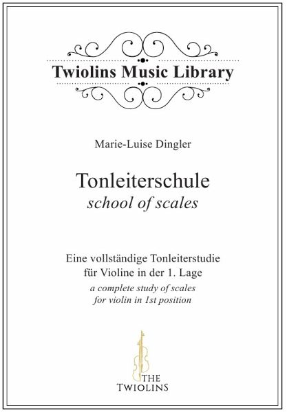 Tonleiterschule für Kinder für Violine (dt/en)