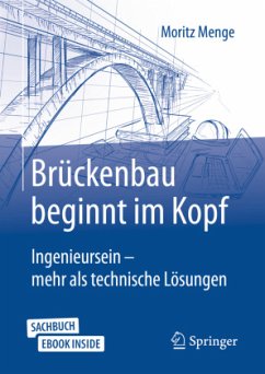 Cover Brückenbau beginnt im Kopf, m. 1 Buch, m. 1 E-Book