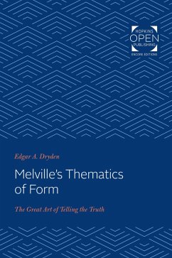 Melville's Thematics of Form (eBook, ePUB) - Dryden, Edgar