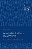 Words about Words about Words (eBook, ePUB)