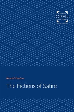 Fictions of Satire (eBook, ePUB) - Paulson, Ronald