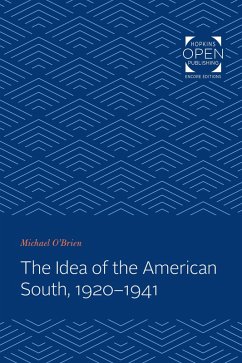 Cover Idea of the American South, 1920-1941 (eBook, ePUB)