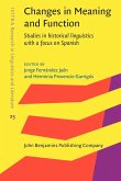 Changes in Meaning and Function (eBook, PDF)