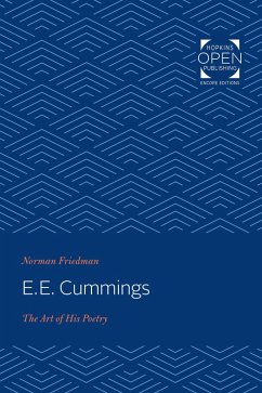 E. E. Cummings (eBook, ePUB) - Friedman, Norman