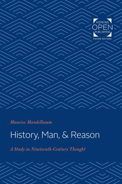 Cover History, Man, and Reason (eBook, ePUB)