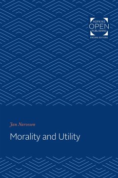 Morality and Utility (eBook, ePUB) - Narveson, Jan