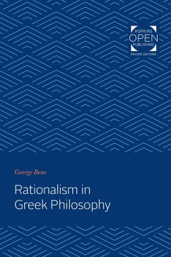 Cover Rationalism in Greek Philosophy (eBook, ePUB)