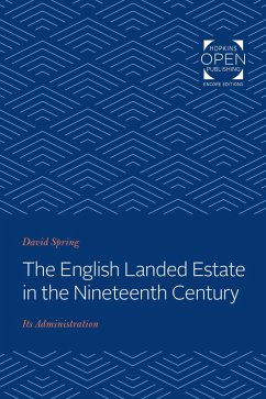 Cover English Landed Estate in the Nineteeth Century (eBook, ePUB)