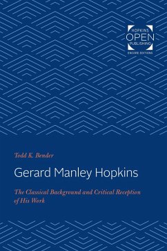 Gerard Manley Hopkins (eBook, ePUB) - Bender, Todd K.