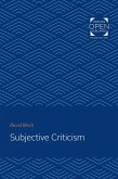 Subjective Criticism (eBook, ePUB)
