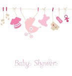 Baby Shower Guest Book, Pink, Girl, Beautiful Guest Book for Family & Friends to Write In, Mummy To Be, Photo, Baby, Pregnancy, Motherhood, New Born Keepsake (Hardback)