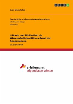 U-Boote und Nihilartikel als Wissenschaftstradition anhand der Apopudobalia - Marschalek, Sven