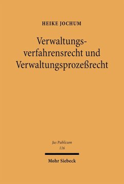 Cover Verwaltungsverfahrensrecht und Verwaltungsprozeßrecht (eBook, PDF)