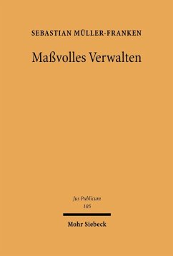 Cover Maßvolles Verwalten (eBook, PDF)