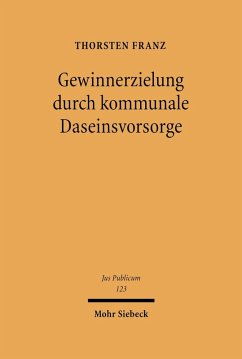 Cover Gewinnerzielung durch kommunale Daseinsvorsorge (eBook, PDF)