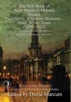 The MX Book of New Sherlock Holmes Stories Part XVIII