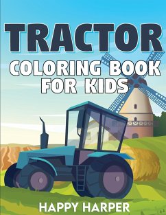 Tractor Coloring Book - Hall, Harper