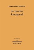 Korporative Staatsgewalt (eBook, PDF)