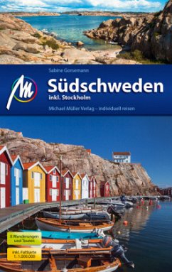 Südschweden inkl. Stockholm Reiseführer, m. 1 Karte (Mängelexemplar) - Gorsemann, Sabine