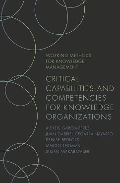 Cover Critical Capabilities and Competencies for Knowledge Organizations (eBook, ePUB)