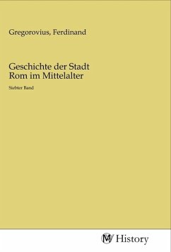 Cover Geschichte der Stadt Rom im Mittelalter