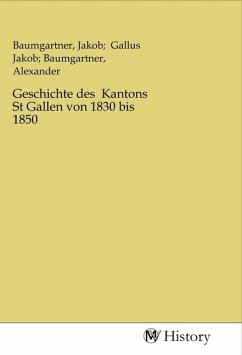 Geschichte des Kantons St Gallen von 1830 bis 1850