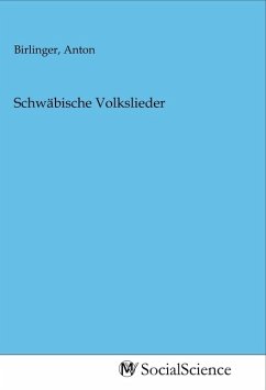 Cover Schwäbische Volkslieder