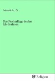 Das PsalterEego in den Ich-Psalmen