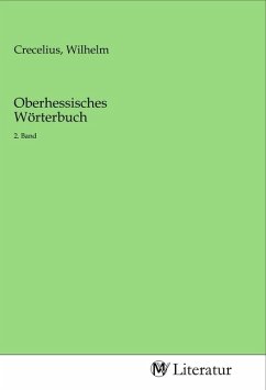 Cover Oberhessisches Wörterbuch