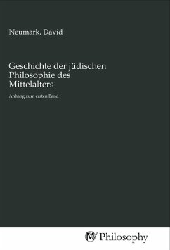 Geschichte der jüdischen Philosophie des Mittelalters