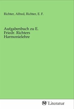 Aufgabenbuch zu E. Friedr. Richters Harmonielehre