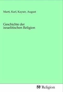 Geschichte der israelitischen Religion