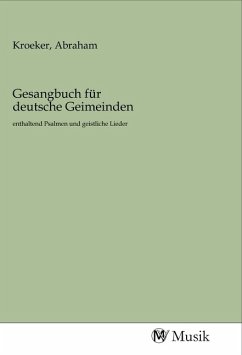 Gesangbuch für deutsche Geimeinden