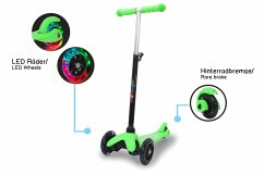 Jamara KickLight Scooter grün