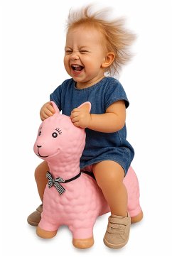 Cover Jamara Hüpftier Lama rosa