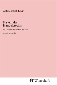 System des Handelsrechts