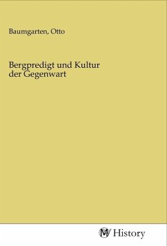 Bergpredigt und Kultur der Gegenwart