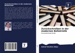 Zurückschreiben in der modernen Belletristik - Zidan, Ashraf Ibrahim