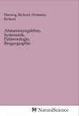 Abstammungslehre, Systematik, Paläontologie, Biogeographie