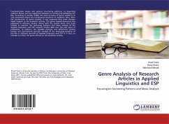 Genre Analysis of Research Articles in Applied Linguistics and ESP - Tazik, Khalil;Khany, Reza;Maniati, Mahmood