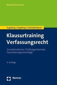 Klausurtraining Verfassungsrecht - Augsberg, Ino;Augsberg, Steffen;Schwabenbauer, Thomas