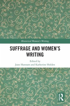 Cover Suffrage and Women's Writing (eBook, PDF)