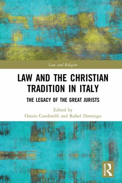 Law and the Christian Tradition in Italy (eBook, ePUB)